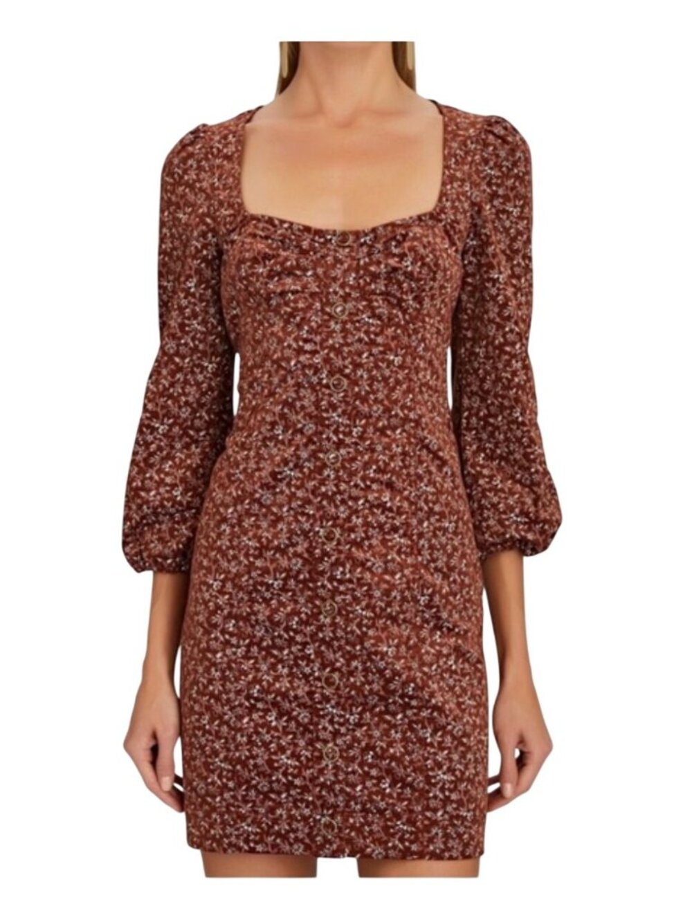 Veronica Beard Ranja Floral Stretch Cotton Mini Dress NWT - Size XS